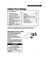 Preview for 7 page of Whirlpool RF377PXY Use And Care Manual