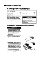 Preview for 36 page of Whirlpool RF377PXY Use And Care Manual