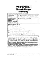 Preview for 44 page of Whirlpool RF377PXY Use And Care Manual