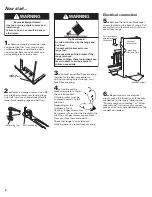 Предварительный просмотр 4 страницы Whirlpool RF378LXPQ Installation Instructions Manual