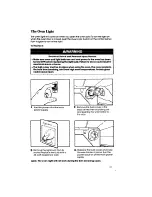 Preview for 27 page of Whirlpool RF385PCV Use & Care Manual