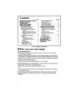 Preview for 2 page of Whirlpool RF385PCW Use & Care Manual