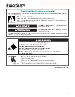 Preview for 3 page of Whirlpool RF385PXE W Use & Care Manual