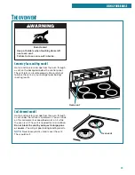 Preview for 23 page of Whirlpool RF385PXE W Use & Care Manual