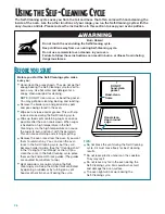 Preview for 26 page of Whirlpool RF385PXE W Use & Care Manual