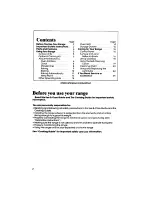 Preview for 2 page of Whirlpool RF398PXP Use And Care Manual