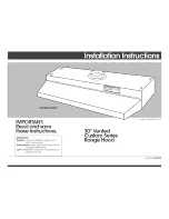 Whirlpool RH2030XJB2 Installation Instructions предпросмотр