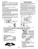 Предварительный просмотр 3 страницы Whirlpool RH2300XL-2 SERIES Installation Instructions