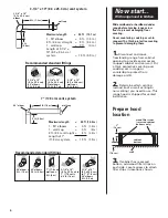 Preview for 4 page of Whirlpool RH3730 Series Installation Instructions And Use And Care Manual