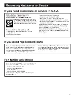 Preview for 9 page of Whirlpool RH3730 Series Installation Instructions And Use And Care Manual