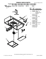 Whirlpool RH3730XLB1 Parts List preview