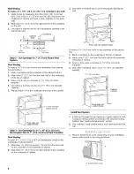 Preview for 8 page of Whirlpool RH3730XLB3 Installation Instructions And Use & Care Manual