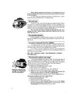 Preview for 6 page of Whirlpool RJE-302B Use And Care Manual