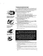 Preview for 9 page of Whirlpool RJE-320-B Use And Care Manual