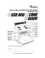Whirlpool RJE-3365 Use And Care Manual preview