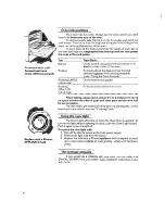 Preview for 8 page of Whirlpool RJE-3365 Use And Care Manual