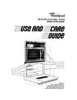 Предварительный просмотр 1 страницы Whirlpool RJM-2840P Use And Care Manual