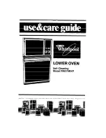 Предварительный просмотр 1 страницы Whirlpool RM278BXP Use & Care Manual