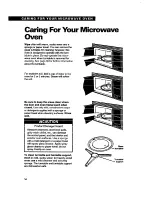 Предварительный просмотр 34 страницы Whirlpool RM280PXB Use And Care Manual