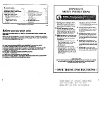 Preview for 2 page of Whirlpool RM288PXP User Manual