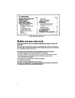 Preview for 2 page of Whirlpool RM288PXS Use & Care Manual