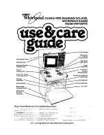 Preview for 1 page of Whirlpool RM955PXK Use & Care Manual