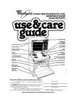 Preview for 1 page of Whirlpool RM955PXL Use & Care Manual