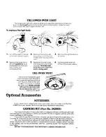 Preview for 17 page of Whirlpool RM973PXL Use & Care Manual