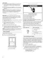 Preview for 4 page of Whirlpool Room Air Conditioners Use And Care Manual