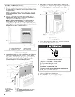 Preview for 8 page of Whirlpool Room Air Conditioners Use And Care Manual