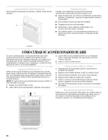 Preview for 26 page of Whirlpool Room Air Conditioners Use And Care Manual