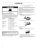 Preview for 6 page of Whirlpool Roper FEP310KN1 Use And Care Manual