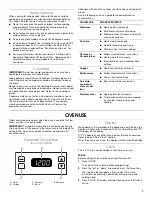 Preview for 7 page of Whirlpool Roper FEP310KN1 Use And Care Manual