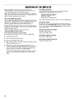 Preview for 18 page of Whirlpool Roper FGS325RQ0 Use And Care Manual