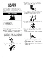 Preview for 6 page of Whirlpool Roper RES7646JQ0 Use & Care Manual