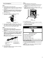 Предварительный просмотр 5 страницы Whirlpool Roper RS22AGXTQ00 Use & Care Manual