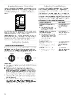 Предварительный просмотр 10 страницы Whirlpool Roper RS22AQXGN03 Use & Care Manual