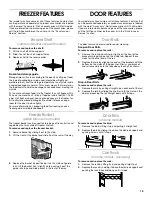 Предварительный просмотр 15 страницы Whirlpool Roper RS22AQXGN03 Use & Care Manual