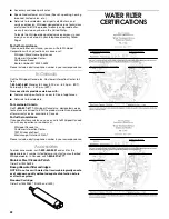 Preview for 22 page of Whirlpool Roper RS22AQXKQ02 Use & Care Manual