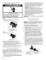 Preview for 30 page of Whirlpool Roper RS22AQXKQ02 Use & Care Manual