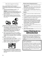 Preview for 36 page of Whirlpool Roper RS22AQXKQ02 Use & Care Manual