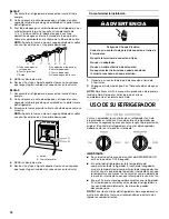 Предварительный просмотр 18 страницы Whirlpool Roper RS22AQXKQ03 Use & Care Manual