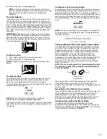 Предварительный просмотр 11 страницы Whirlpool Roper RS25AQXKQ00 Use & Care Manual