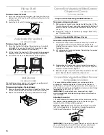 Предварительный просмотр 14 страницы Whirlpool Roper RS25AQXKQ00 Use & Care Manual