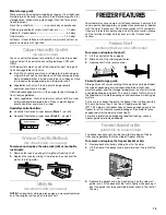 Предварительный просмотр 15 страницы Whirlpool Roper RS25AQXKQ00 Use & Care Manual