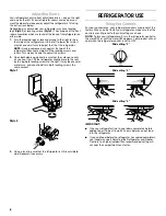 Предварительный просмотр 8 страницы Whirlpool Roper RT14BKXSQ00 Use & Care Manual