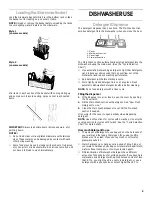 Предварительный просмотр 9 страницы Whirlpool Roper RUD1000KB0 Use & Care Manual