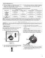 Предварительный просмотр 9 страницы Whirlpool Roper RUD8000R Use & Care Manual