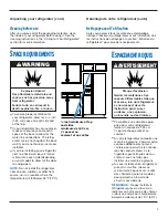 Предварительный просмотр 9 страницы Whirlpool RS20AQXFN00 Use & Care Manual