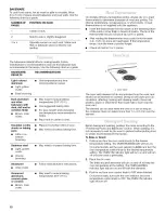 Preview for 10 page of Whirlpool RS310PXGW0 Use & Care Manual